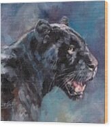 Black Panther #2 Wood Print