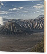 Bromo Mountain #1 Wood Print