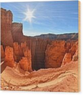 Bryce Canyon National Park Utah At #1 Wood Print