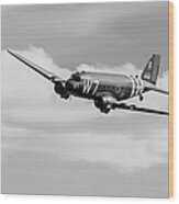 Douglas C-47 Skytrain Whiskey 7 #2 Wood Print