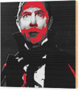 Film Homage Bela Lugosi Todd Browning Mark Of The Vampire 1936 Toning Color Added 2008 #1 Wood Print