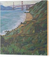 Golden Gate Bridge #2 Wood Print