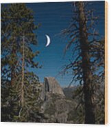 Half Dome, Yosemite Np #1 Wood Print