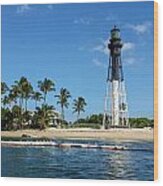 Hillsboro Inlet Lighthouse Wood Print Hillsboro Inlet Lighthouse Wood Print