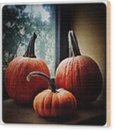 I Love Pumpkins #1 Wood Print