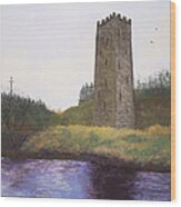 Irish Tower #1 Wood Print