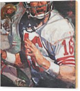 Joe Montana #2 Wood Print