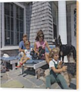 Kennedy Family, 1963 #2 Wood Print