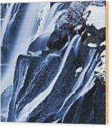 Lava Waterfalls #1 Wood Print
