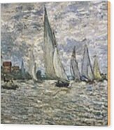 Monet, Claude 1840-1926. The Boats, Or #1 Wood Print