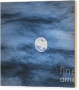 Moon #1 Wood Print