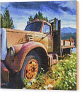 Moose Pass Limo Wood Print