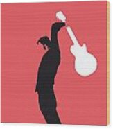 No002 My The Who Minimal Music Poster Wood Print