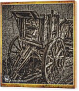 Old Wagon Wood Print