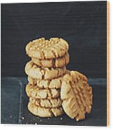 Peanut Butter Cookies #1 Wood Print