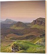 Quiraing Sunrise #1 Wood Print