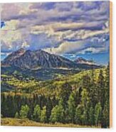 Rocky Mountain High Colorado 6 Wood Print