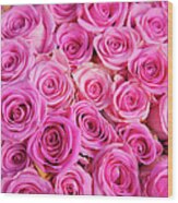Roses For Sale In A Florist #1 Wood Print
