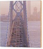 San Francisco Bay Bridge #9 Wood Print