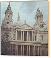 St Paul's Cathedral #1 Wood Print