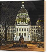 State Capitol #2 Wood Print