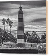 Suisun Lighthouse #2 Wood Print