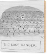 The Lone Ranger #1 Wood Print