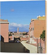 Town View, Quarzazate, Morocco #1 Wood Print