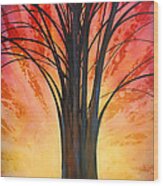 'tree Of Life' Wood Print