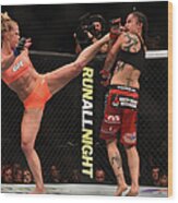 Ufc 184 Pennington V Holm #1 Wood Print