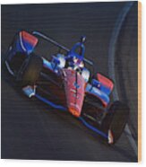 Verizon Indycar Series - Dxc Technology 600 #1 Wood Print