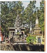 View Banteay Srei Temple #2 Wood Print