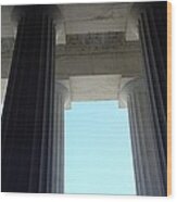 Lincoln Memorial #10 Wood Print