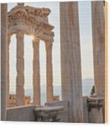 Turkey, Izmir, Bergama, Pergamon #10 Wood Print