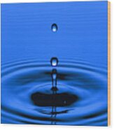 Water Drop #11 Wood Print