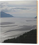 Feature - Bore Tide Surfing In Alaska #15 Wood Print
