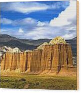 Capitol Reef National  Park Cathedral Valley #17 Wood Print