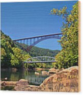 New River Gorge Bridge #8 Wood Print