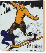 1920 St. Croix Winter Sports Wood Print