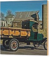 1923 Ford Model Tt One Ton Truck Wood Print