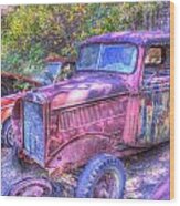 1940s Pickup Truck Wood Print