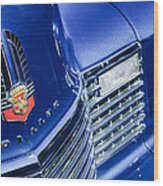1941 Cadillac Emblem Wood Print