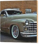 1947 Cadillac Street Rod Wood Print