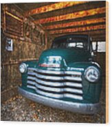 1950 Chevy Truck Wood Print