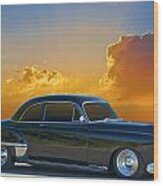 1950 Oldsmobile Coupe Wood Print