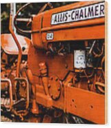 1950s-vintage Allis-chalmers D14 Tractor Wood Print