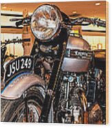 1952 Triumph Tiger 100 Wood Print