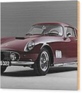 1956 Ferrari Gt 250 Tour De France Wood Print