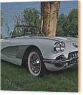 1959 Corvette Wood Print