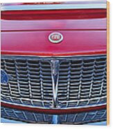 1961 Fiat Osca 1500s Spider Grille Emblem Wood Print